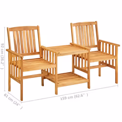 VidaXL 45933 outdoor furniture set - Additional view 7