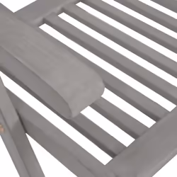 VidaXL 45938 outdoor chair Terrace Acacia wood Grey - Additional view 7