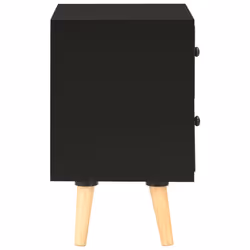 VidaXL 285225 nightstand/bedside table Black - Additional view 5