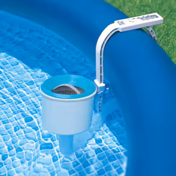 Intex Wall Mount Surface Skimmer Deluxe Adjustable Bracket Pool Pond Cleaning