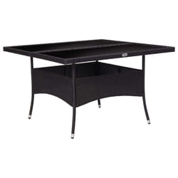 VidaXL 46189 outdoor table Black