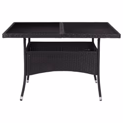 VidaXL 46189 outdoor table Black