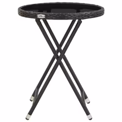 VidaXL 46203 outdoor table Black