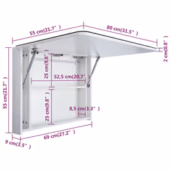 VidaXL 285120 bathroom vanity/sink cabinet - Additional view 7