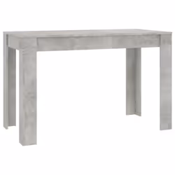 vidaXL Dining Table Concrete Grey Engineered Wood Dinner Dining Room Table