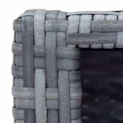vidaXL Spa Step Grey Poly Rattan Weatherproof Hot Tub Step Spa Footstep Patio - Additional view 6