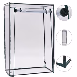 vidaXL Tomato Greenhouse Outdoor Garden Backyard Hobby Walk-in Warm House
