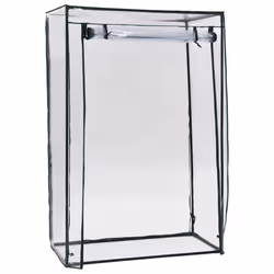 vidaXL Tomato Greenhouse Outdoor Garden Backyard Hobby Walk-in Warm House