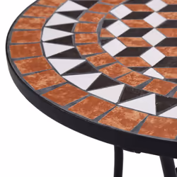 VidaXL 46713 outdoor table Black, Cream - Additional view 4