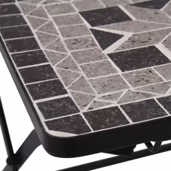 VidaXL 46716 outdoor chair Terrace Ceramic, Iron Grey - Additional view 8