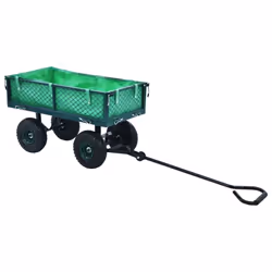 vidaXL Garden Hand Trolley Green 250kg Outdoor Beach Transport Sack Truck Cart - Additional view 6