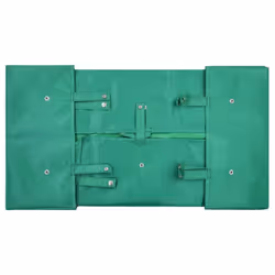 vidaXL Garden Cart Liner Green Fabric Outdoor Lawn Hand Trolley Wagon Cover