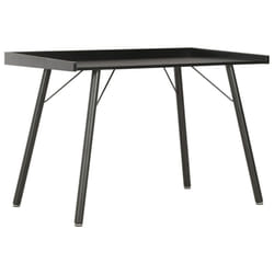 vidaXL Computer Desk Black Corner Wooden Writing Desktop Office Workstation