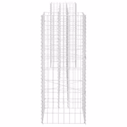 vidaXL H-Shaped Gabion Planter Steel Wire 260x40x100cm Gardening Pot Planter