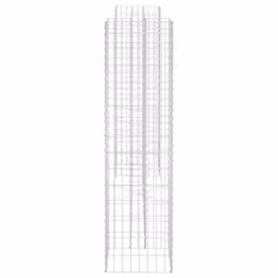 vidaXL H-Shaped Gabion Planter Steel Wire 260x40x150cm Gabion Basket Wall Pot - Additional view 3