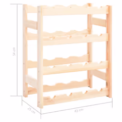 VidaXL 286192 wine rack Wood - Additional view 6
