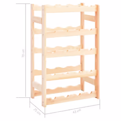 VidaXL 286193 wine rack Wood - Additional view 6