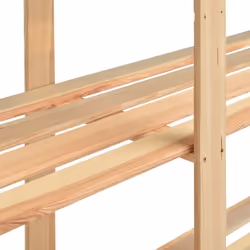 vidaXL Solid Pinewood 5-Tier Storage Rack 170x38x170cm 500kg Organiser - Additional view 5