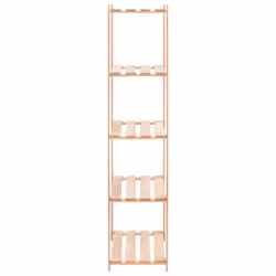 vidaXL Solid Pinewood 5-Tier Storage Rack 80x38x170cm 250kg Organiser - Additional view 3