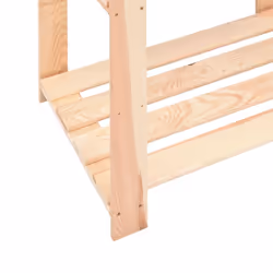 vidaXL Solid Pinewood 5-Tier Storage Rack 80x38x170cm 250kg Organiser - Additional view 5