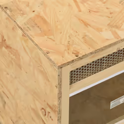 vidaXL Terrarium Engineered Wood Reptile Feeding Box Reptile Habitat Terrarium - Additional view 5