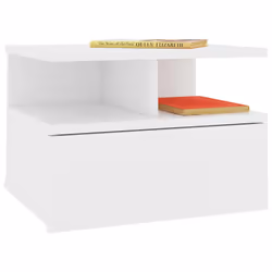 VidaXL 800406 nightstand/bedside table White - Additional view 3