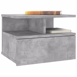 VidaXL 800413 nightstand/bedside table Concrete colour