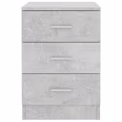 VidaXL 800458 nightstand/bedside table Concrete colour - Additional view 4