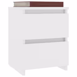 VidaXL 800513 nightstand/bedside table White - Additional view 2