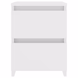 VidaXL 800513 nightstand/bedside table White - Additional view 3
