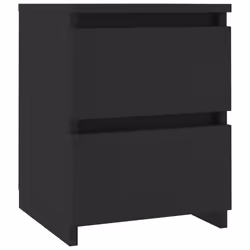 VidaXL 800516 nightstand/bedside table Black - Additional view 4
