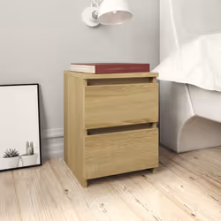 VidaXL 800519 nightstand/bedside table Oak