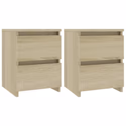 VidaXL 800520, Oak, Wood, 300 mm, 300 mm, 400 mm, 2 pc(s)
