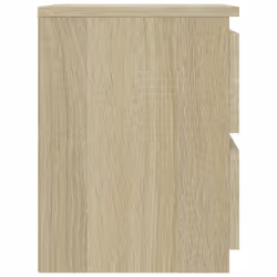 VidaXL 800520 nightstand/bedside table Oak - Additional view 6