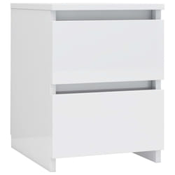 VidaXL 800525 nightstand/bedside table White