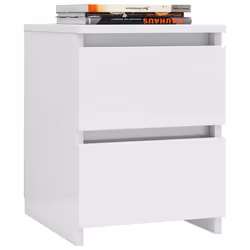 VidaXL 800525 nightstand/bedside table White