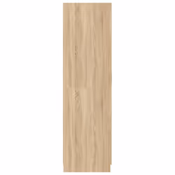 vidaXL Wardrobe Sonoma Oak Engineered Wood Clothing Hanger Storage Organiser - Additional view 6
