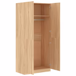 vidaXL Wardrobe Sonoma Oak Engineered Wood Clothing Storage Cabinet Orangiser - Additional view 6