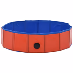 vidaXL Red Foldable PVC Dog Swimming Pool - Additional view 3