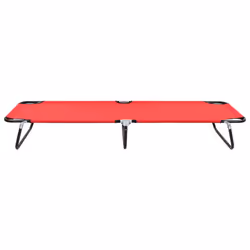 VidaXL 47756 outdoor chair Lounge Padded seat Fabric, Polyester Red