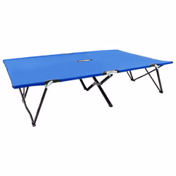 VidaXL 47759, Lounge, Padded seat, Fabric, Polyester, Blue, 1250 mm, 1930 mm