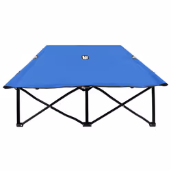 VidaXL 47759 outdoor chair Lounge Padded seat Fabric, Polyester Blue