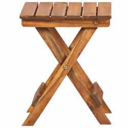 vidaXL Solid Acacia Wood Plant Stand Garden Outdoor Pot Holder Flower Stool
