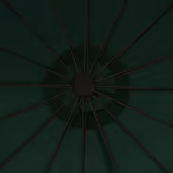 vidaXL Hanging Parasol Aluminium Pole Outdoor Umbrella Canopy Garden Sunshade - green - Additional view 7
