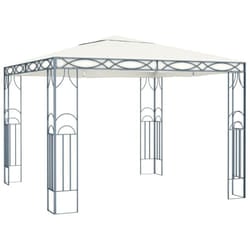 vidaXL Gazebo 300x300cm Cream Party Tent Canopy Marquee Pavilion Shelter Shade