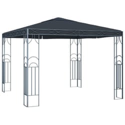 vidaXL Gazebo 300x300cm Anthracite Party Tent Canopy Marquee Pavilion Shelter