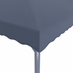 vidaXL Gazebo 400x300cm Anthracite Aluminium Tent Canopy Marquee Pavilion - Additional view 4