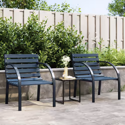 VidaXL 47938 outdoor chair Terrace Steel, Wood Grey