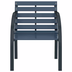 VidaXL 47938 outdoor chair Terrace Steel, Wood Grey - Additional view 4