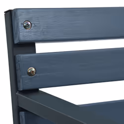 VidaXL 47938 outdoor chair Terrace Steel, Wood Grey - Additional view 7